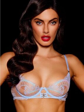 Honey Birdette 38H Bella Blue Bra